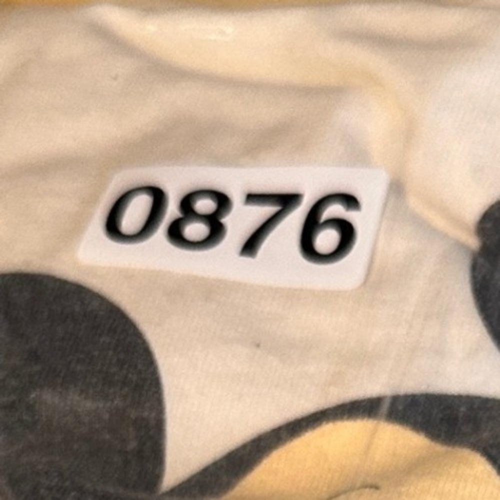 Vintage Mickey Mouse Graphic T-Shirt Off White Cream 90s XL Large Collectible - Picture 9 of 9